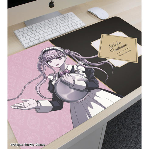 『HUNDRED LINE -最終防衛学園-』描き下ろし 九十九過子 メイドver. マルチデスクマット